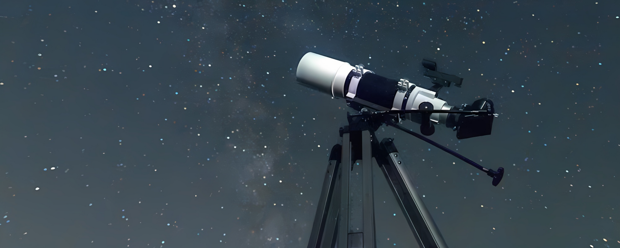 El cosmos desde un telescopio profesional