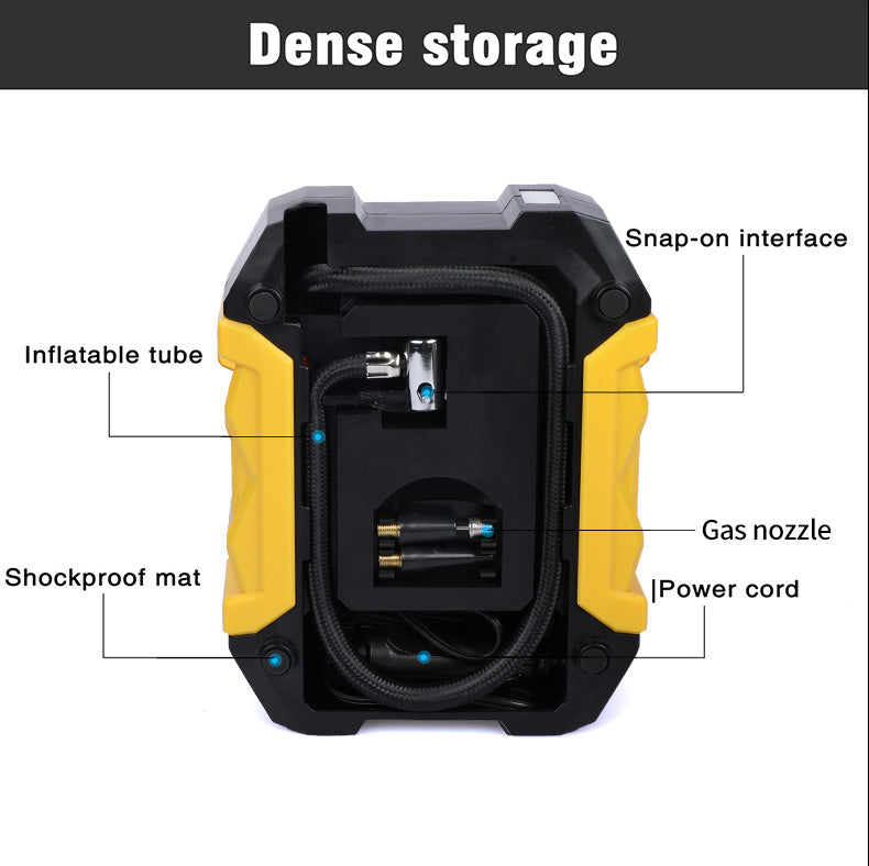 Compresor De Aire Portátil Análogo 12v Todo Neumático