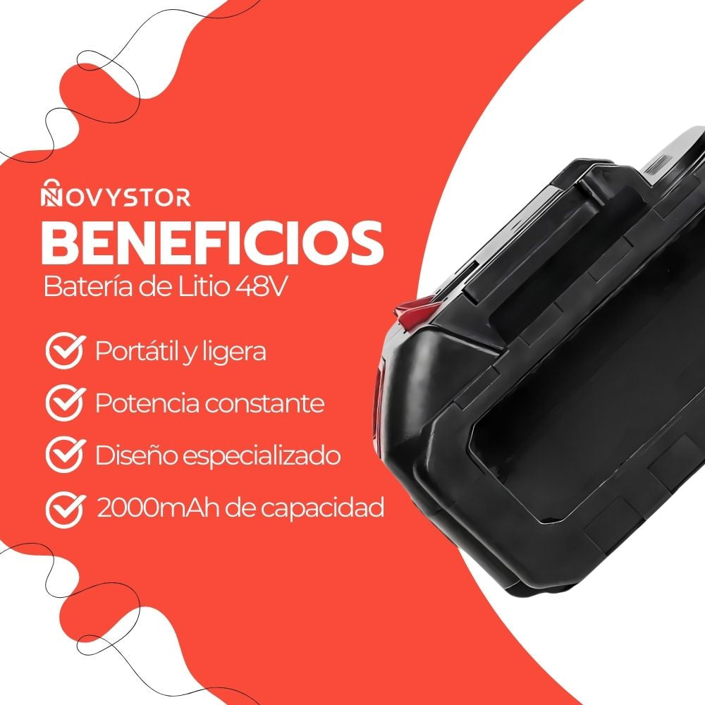 Batería 48v Litio Ion Industrial Ion Lithium Recargable