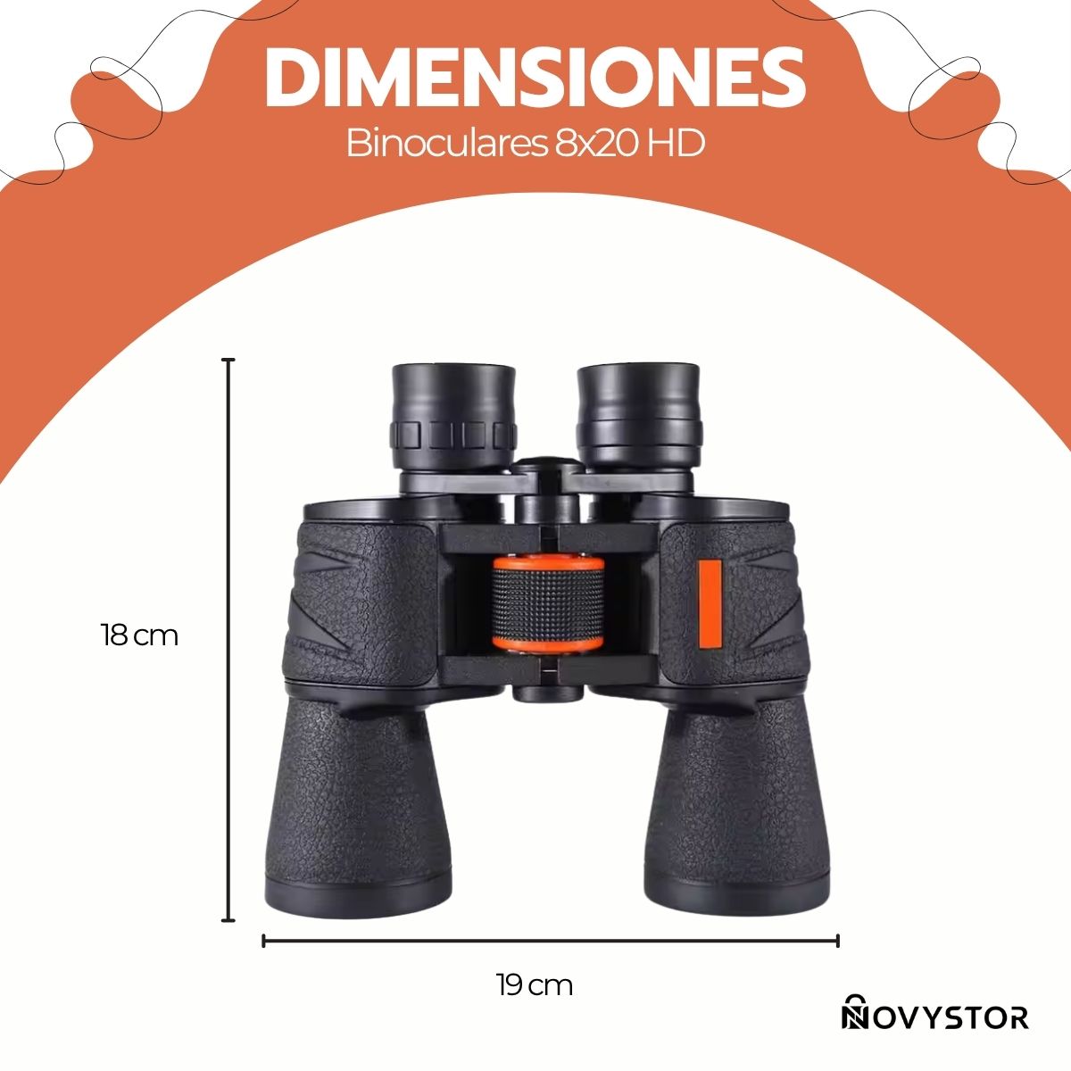 Binoculares 8x20 HD BAK4 Waterproof FMC Alta Calidad