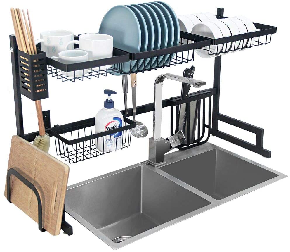 Escurridor De Platos Secado Multiuso Acero Inoxidable 85cm