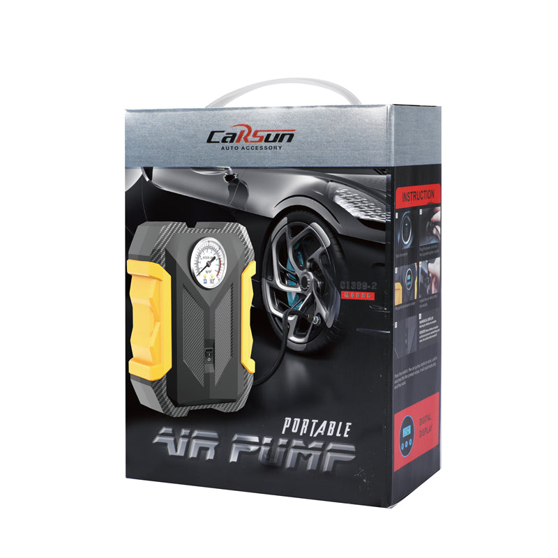Compresor De Aire Portátil Análogo 12v Todo Neumático