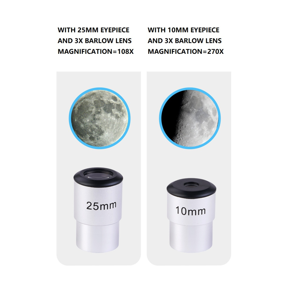 Telescopio HD F90080M 80-900mm para Astronomía Profunda