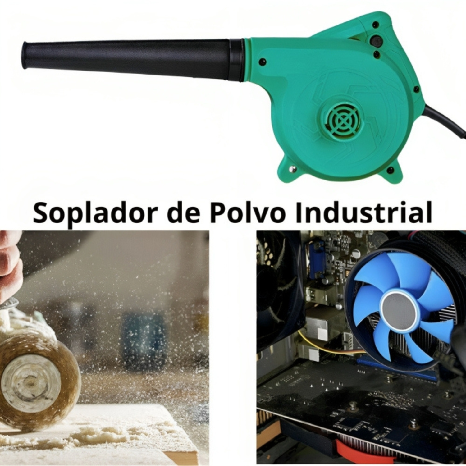 Sopladora De Aire Eléctrico Corriente Limpieza