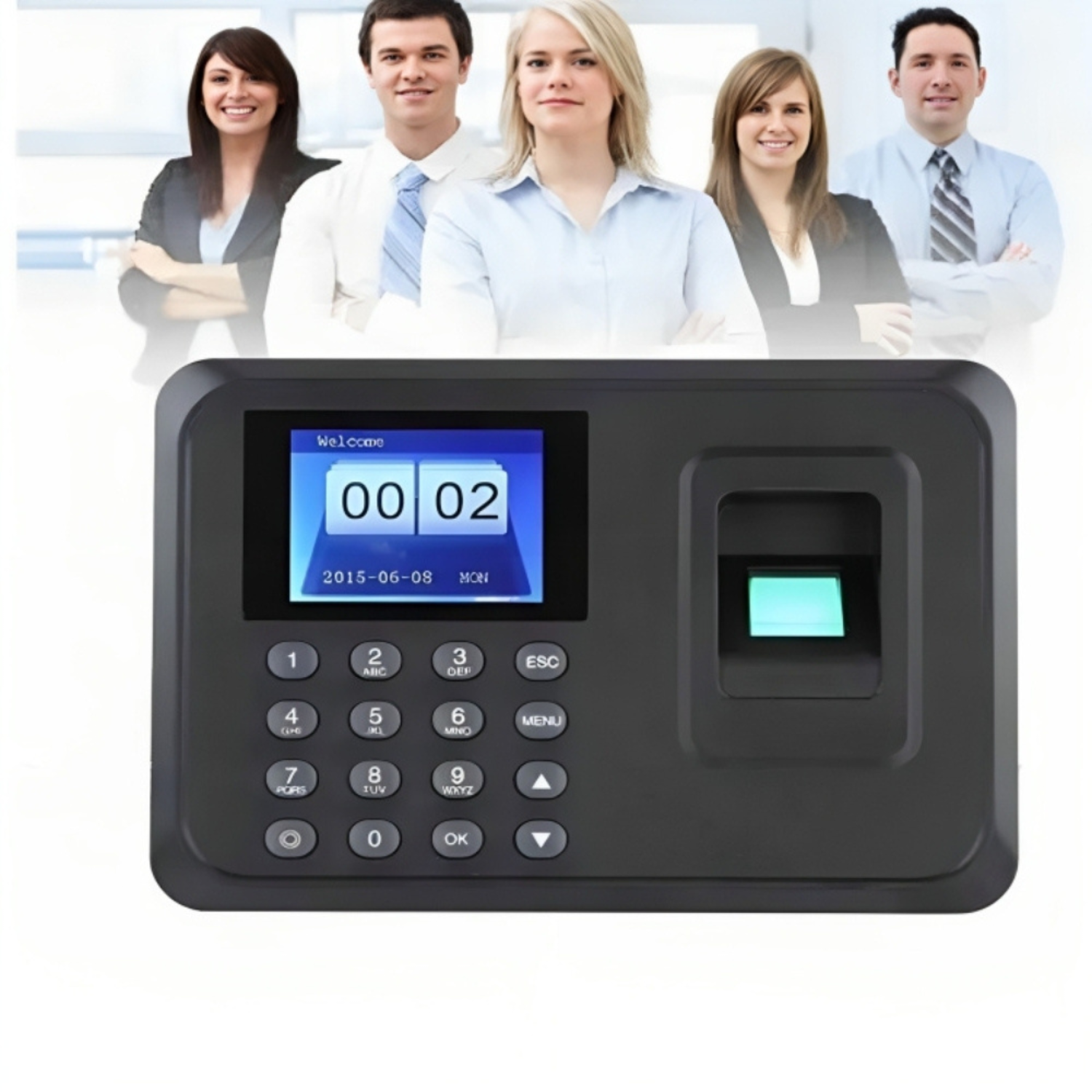 Reloj Control Asistencia Huella Digital Biométrico SXC-08049