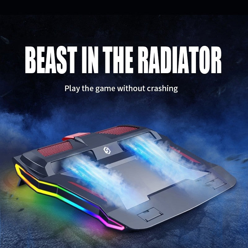 Base Ventilador Pc Gamer Turbo Cooler RGB