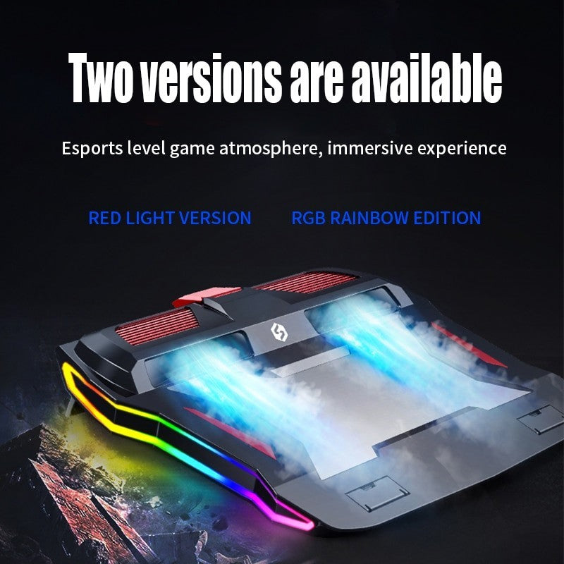 Base Ventilador Pc Gamer Turbo Cooler RGB