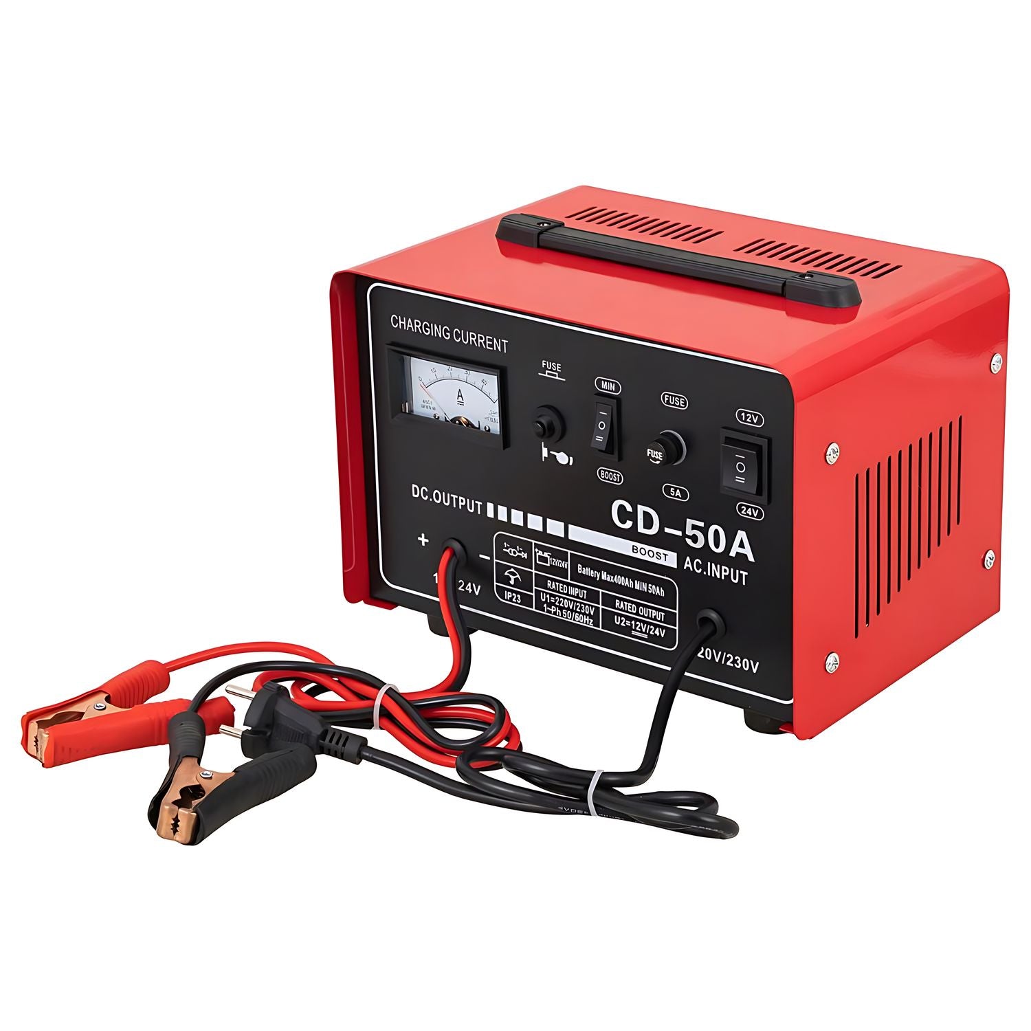 Cargador De Batería Para Auto Y Camión 50 A