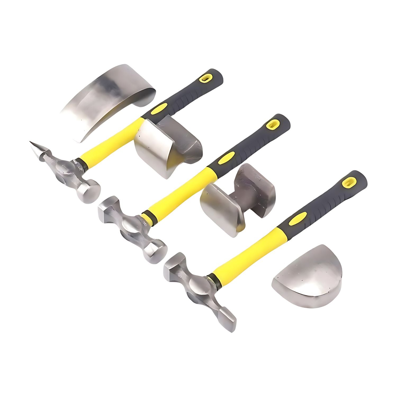 Kit Desabollador Martillo Set 7 Piezas Reparación Carrocería