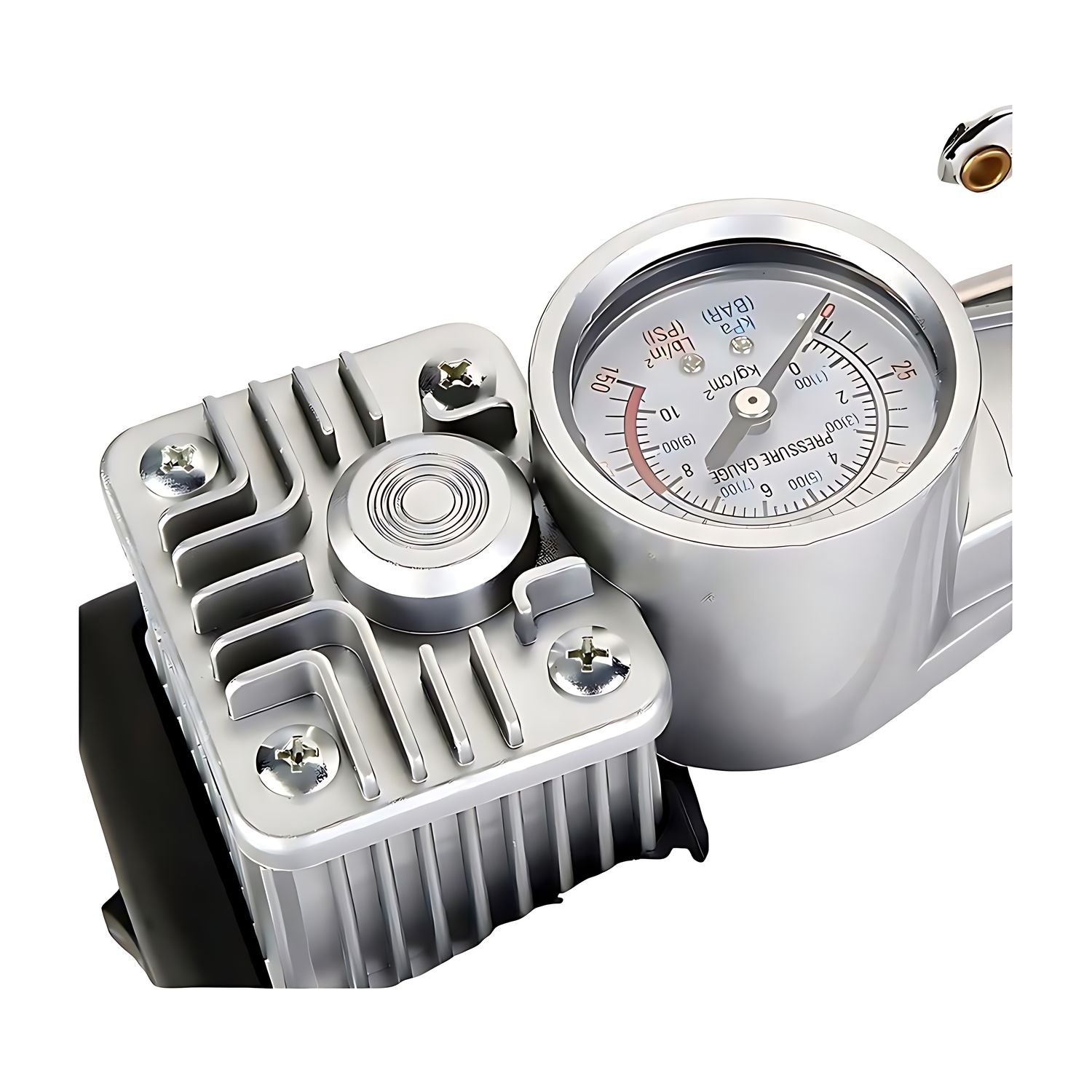 Compresor De Aire Doble Cilindro 12v Inflador Neumaticos
