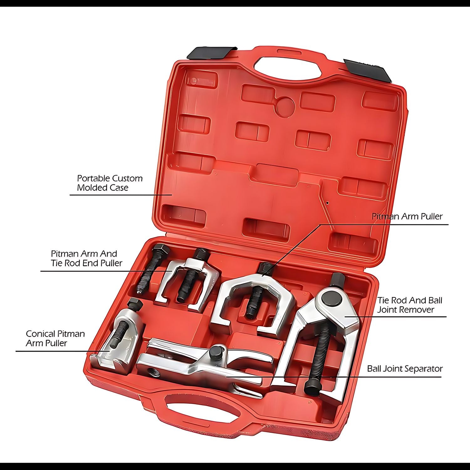 Kit Extractor Rotulas Y Terminales De Direccion 5 Pcs