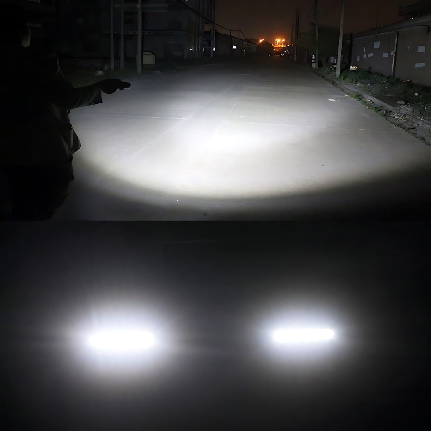 Pack X2 Focos led Auto 18w Neblineros 4x4 Barra Led