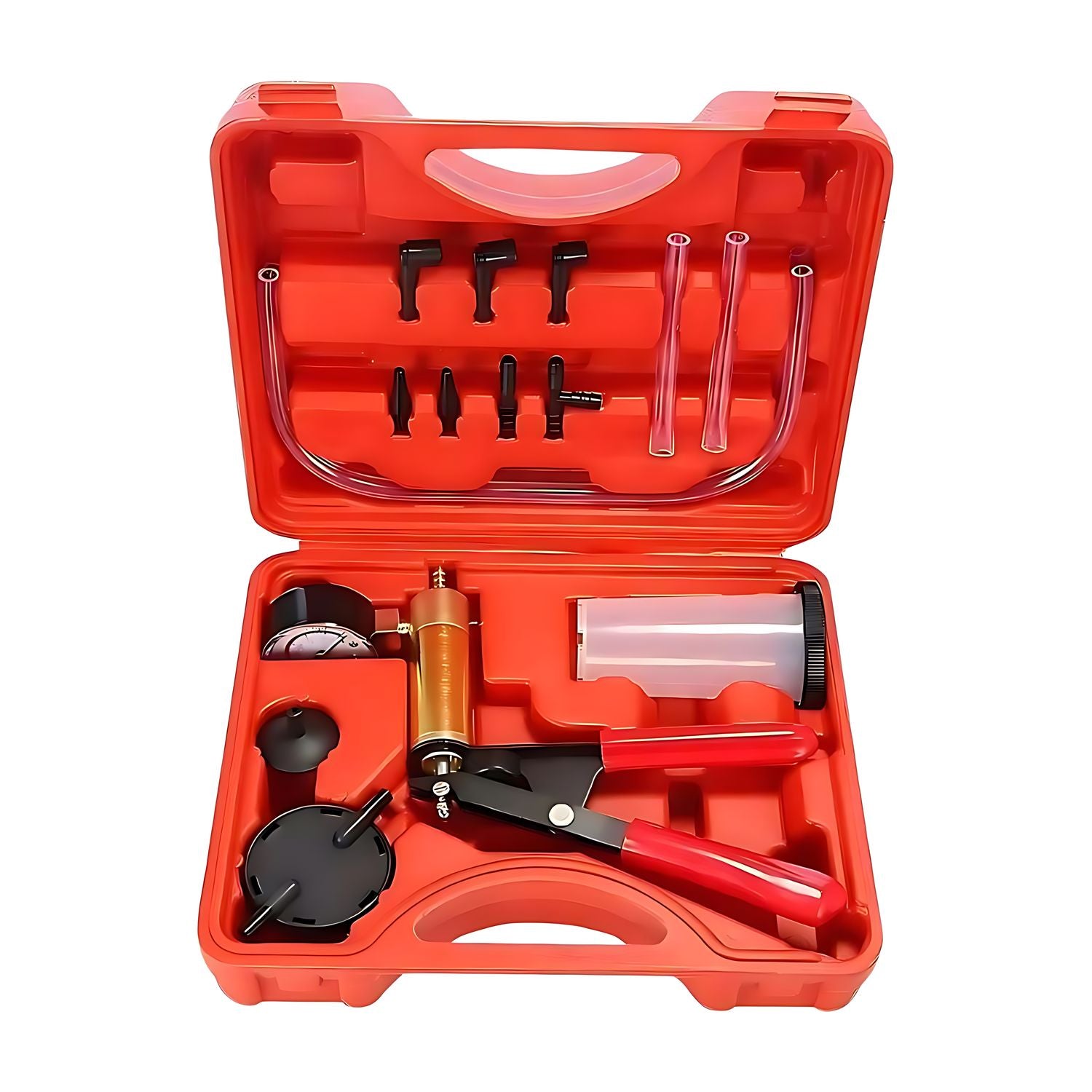 Kit Medidor de Bomba de Vacío Manual y Purgador de Frenos