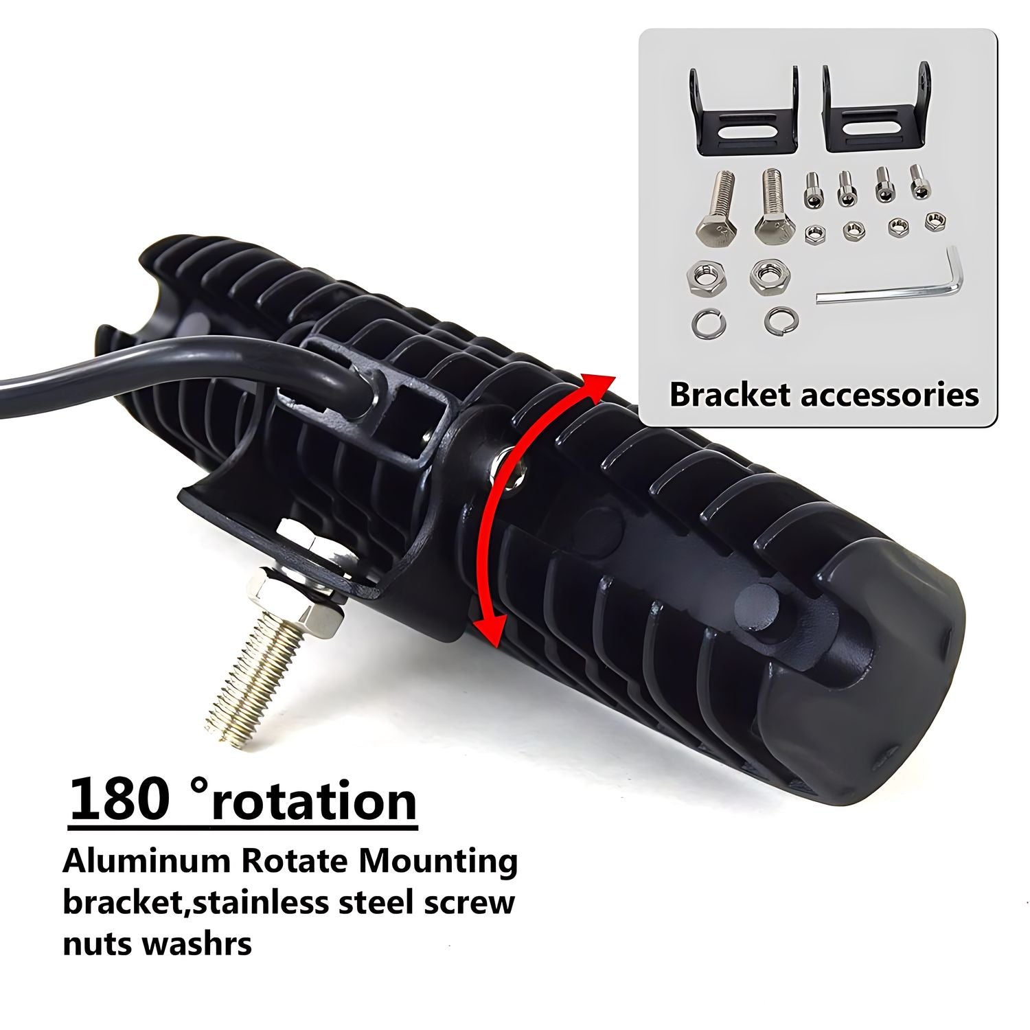 Pack X4 Focos led Auto 18w Neblineros 4x4 Barra Led