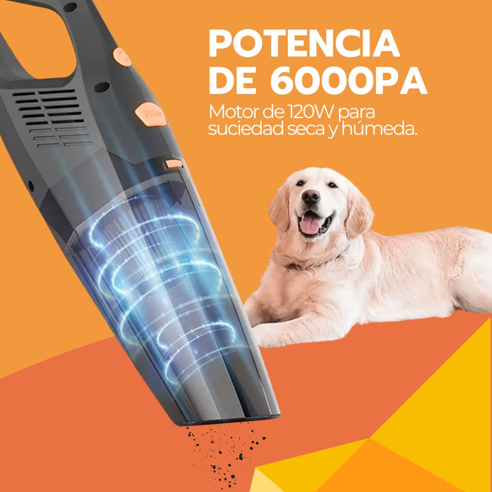 Aspiradora De Mano Auto Inalámbrica Multifuncional Portátil