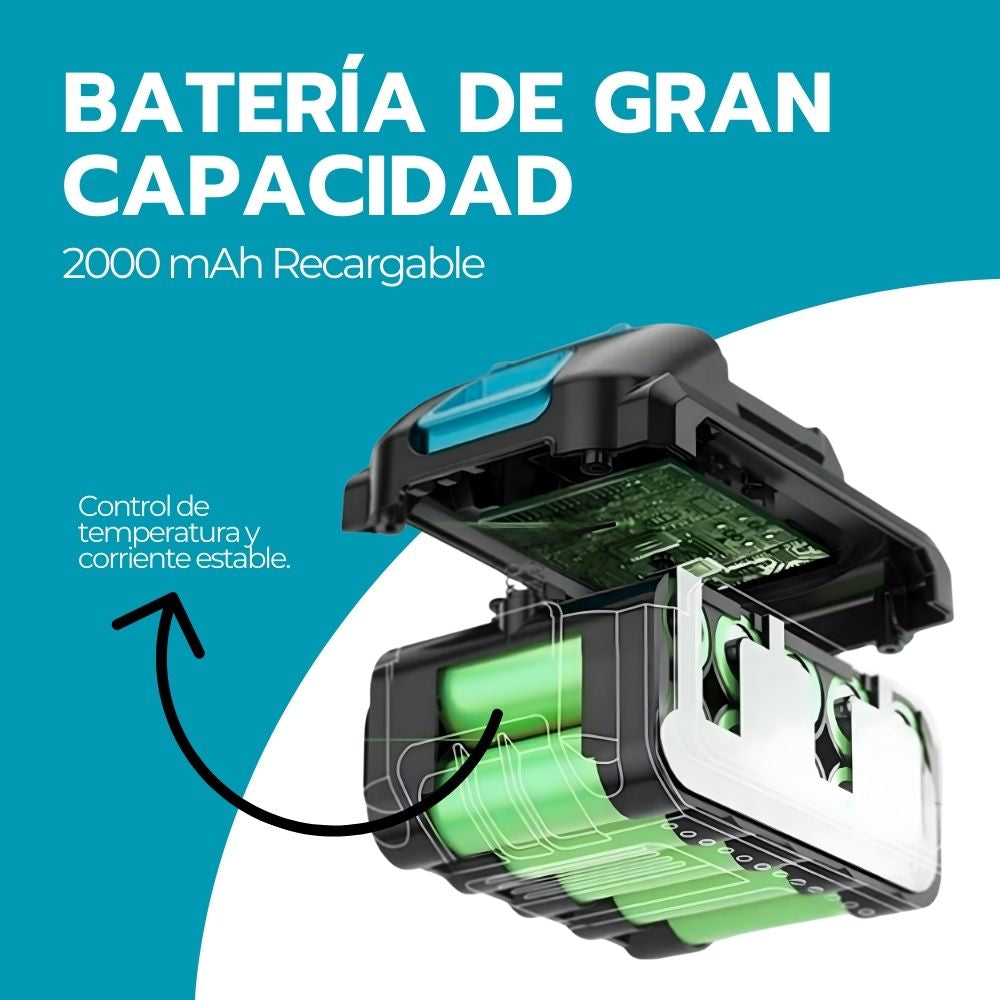 Batería Ion Litio Recargable 2000mAh 88V para Herramientas