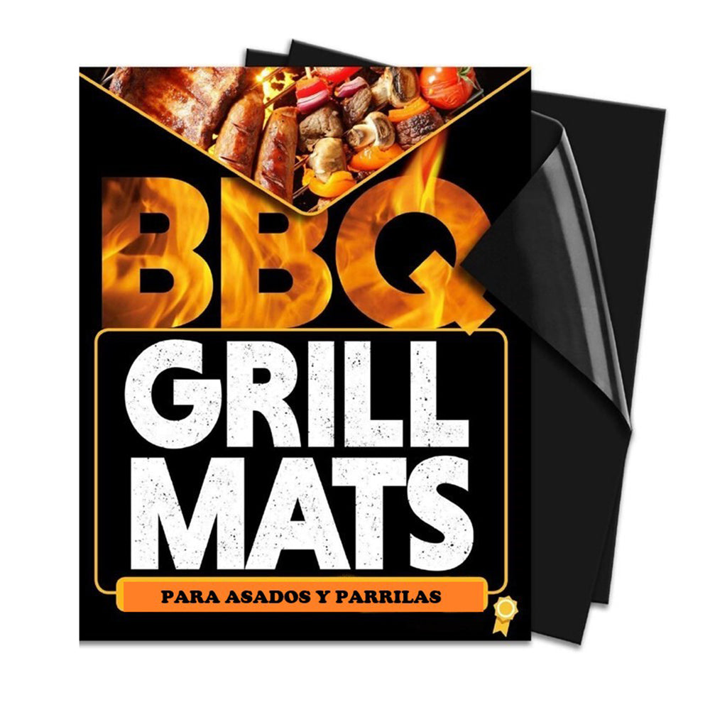 3 Set Laminas Para Parrilla Antiadherente Teflon Para Asados