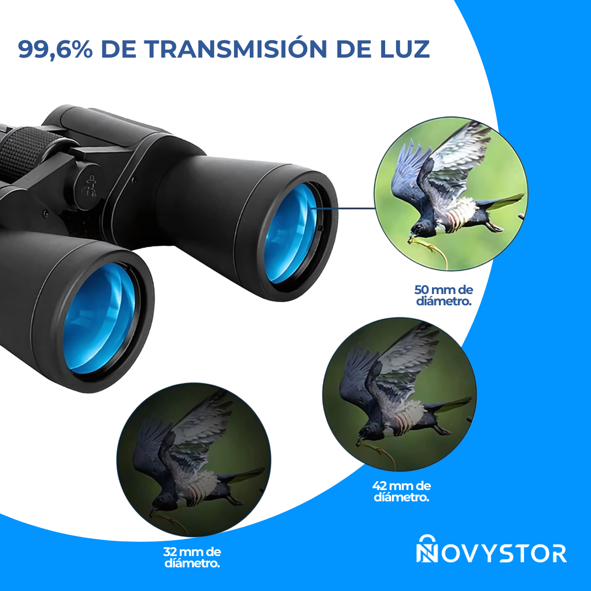 Binoculares Profesionales De Largo Alcance 1000m
