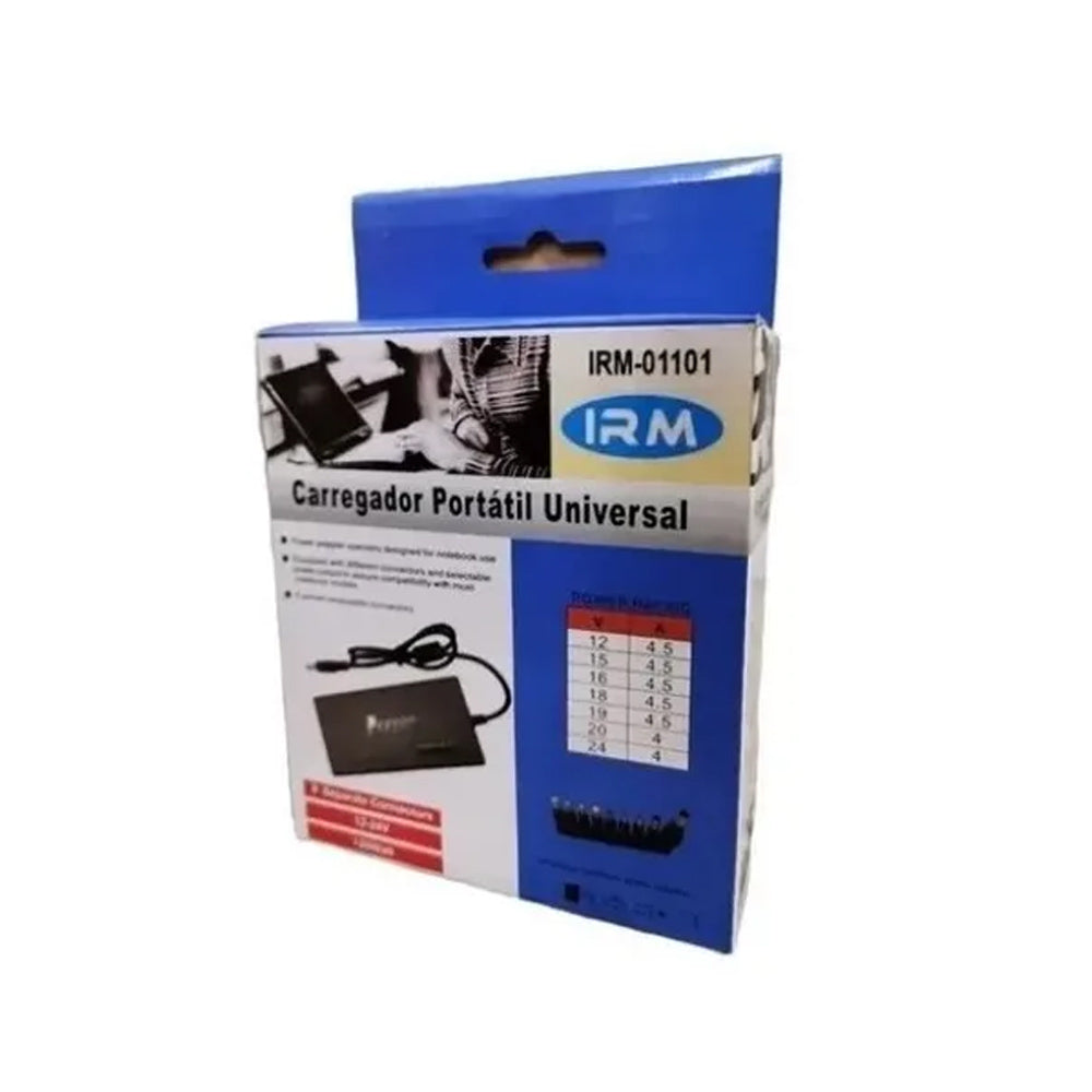 Cargador Universal Notebook Ajustable De 8 Puntas 96W