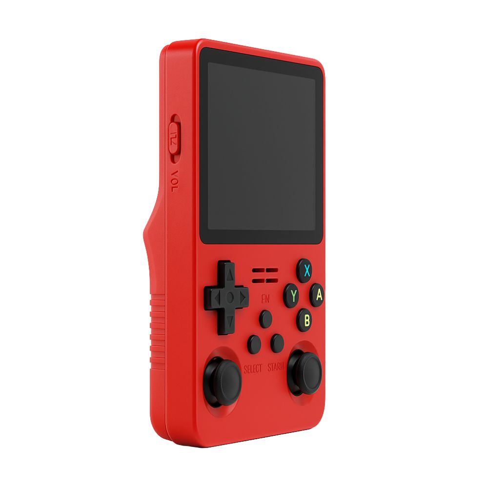 Consola Retro Portátil R36S 64GB WiFi +10000 Juegos Rojo