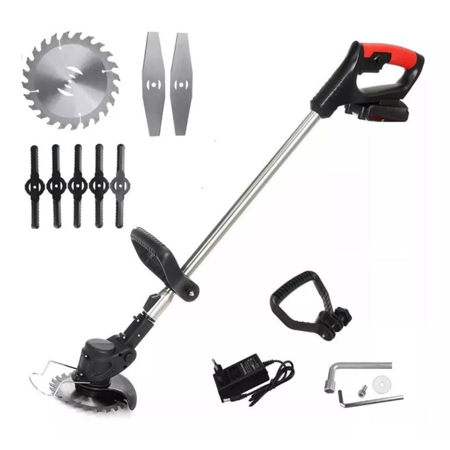 Cortadora Podadora De Pasto Cesped Eléctrica Recargable 800w