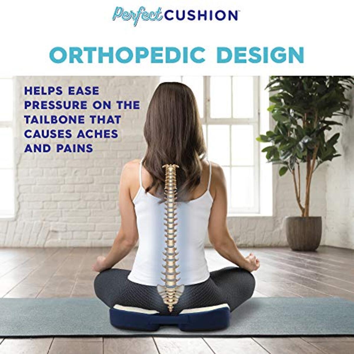 Cojín Soporte Ortopedico Silla Ergonómico Lumbar