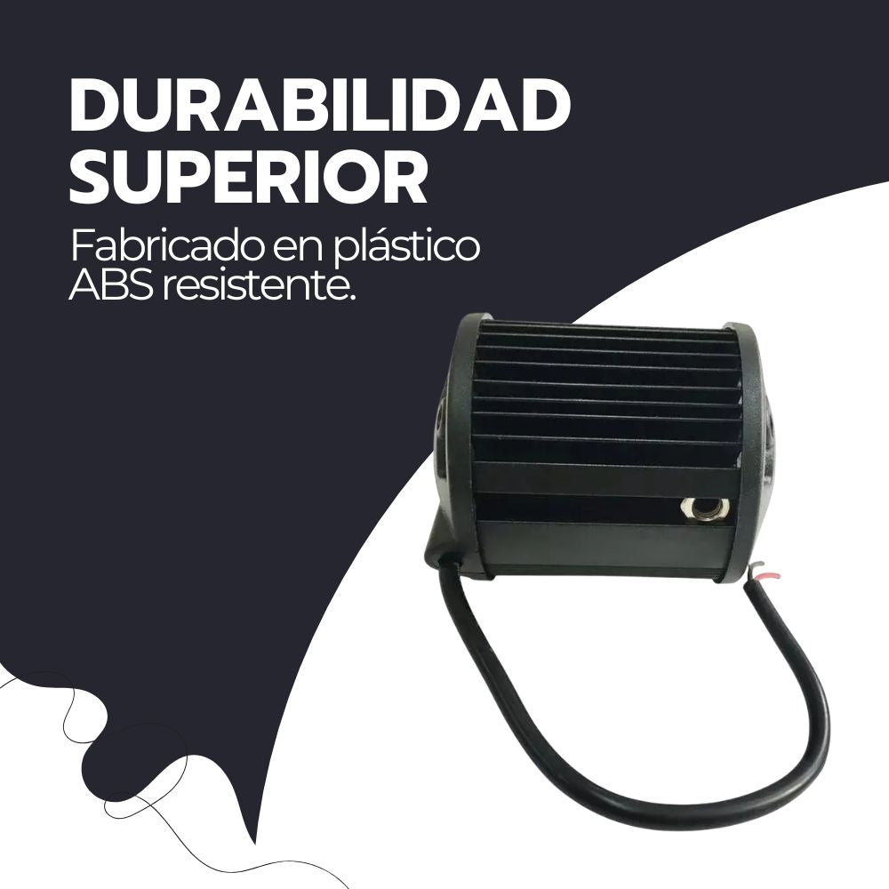Foco LED Neblinero 36W IP67 Alta Potencia Para Vehículos