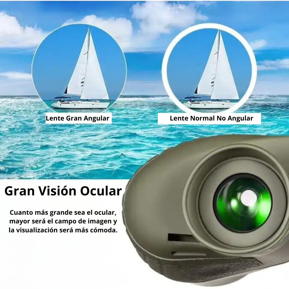 Binoculares Marinos 10x50 Bak4 A Prueba De Agua