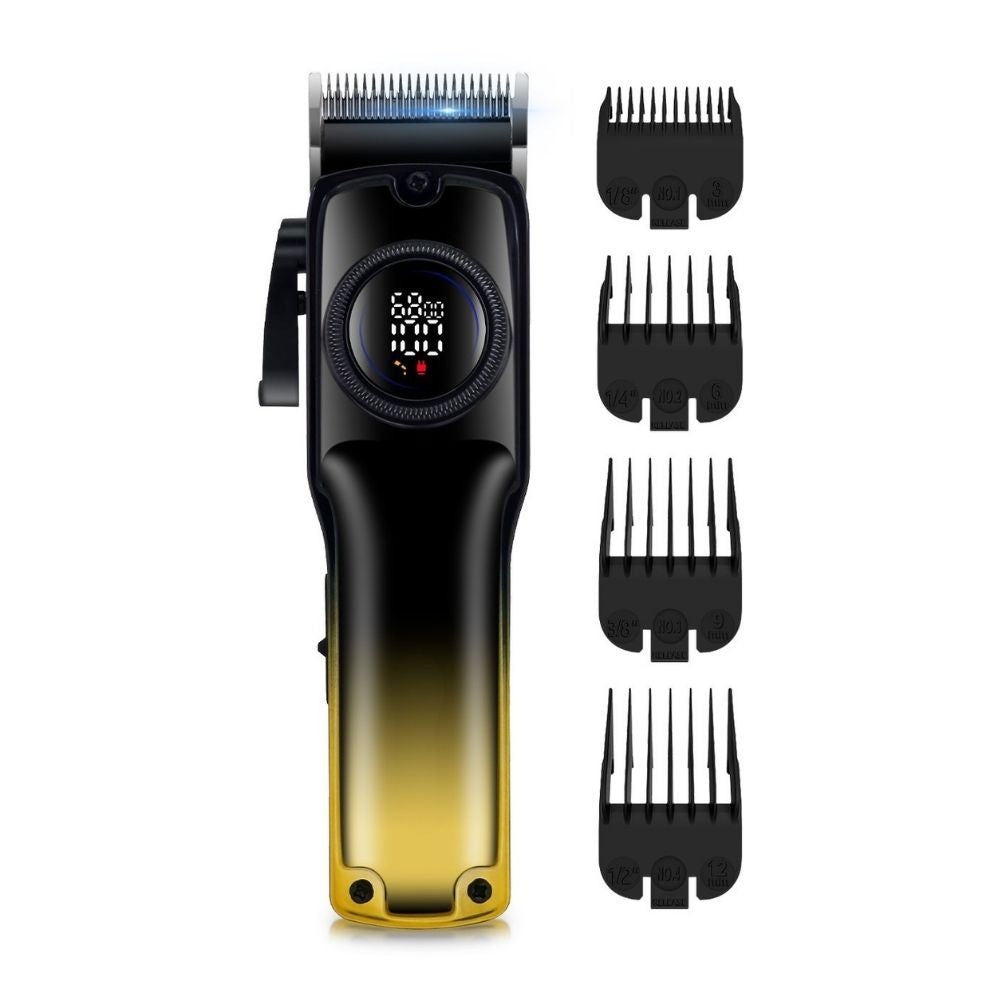 Cortadora De Pelo Digital Pantalla LCD Recargable USB Pro