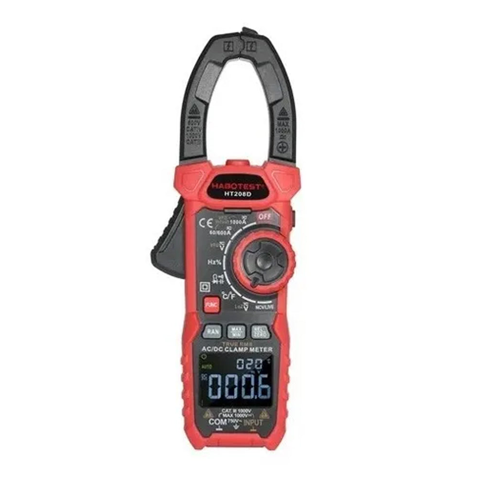 Pinza tenaza Amperímetro digital Ht208d