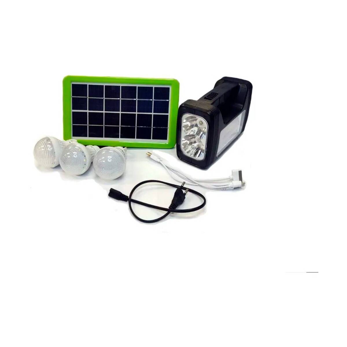 Kit Ampolletas Solar Emergencia Camping 220v Alta Calidad