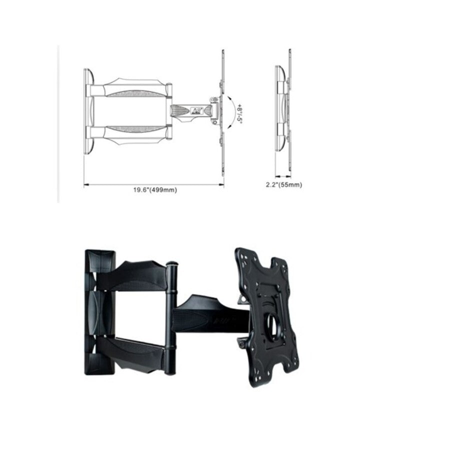 Base Soporte Tv Pared 3 Brazos Ajustable 32 A 55 Pulgadas