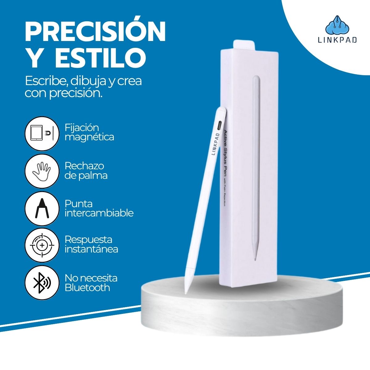 Lapiz Pencil Para iPad Modelo Stylus Pen P6 Pro
