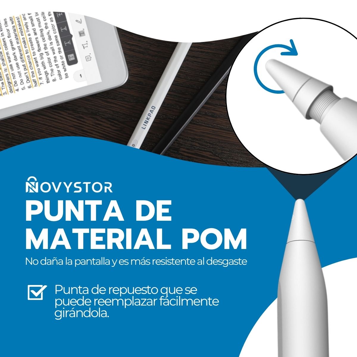 Lapiz Pencil Para iPad Modelo Stylus Pen P6 Pro