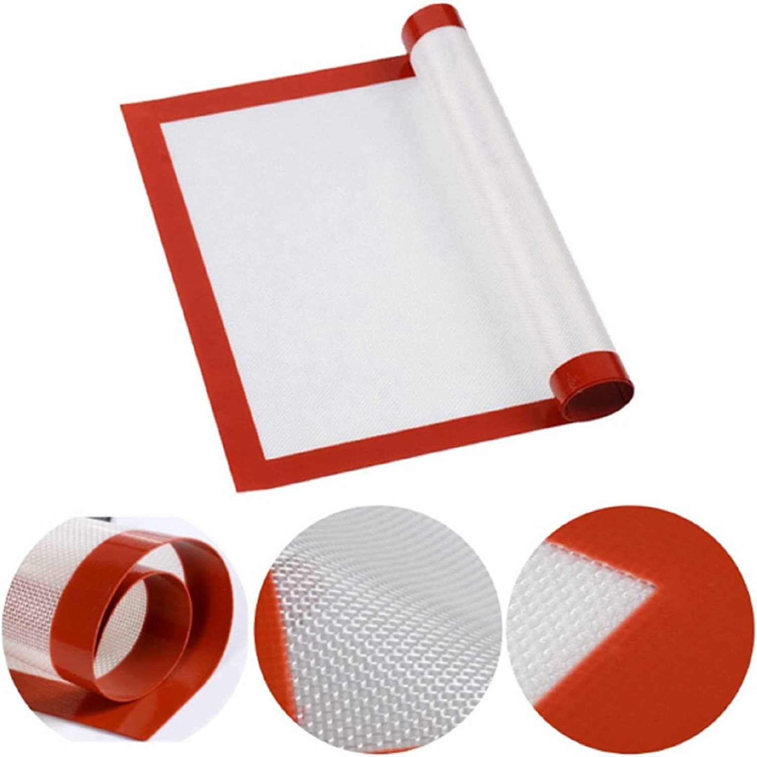 Set 2 Lamina De Silicona Horno Pastelería Antiadherente