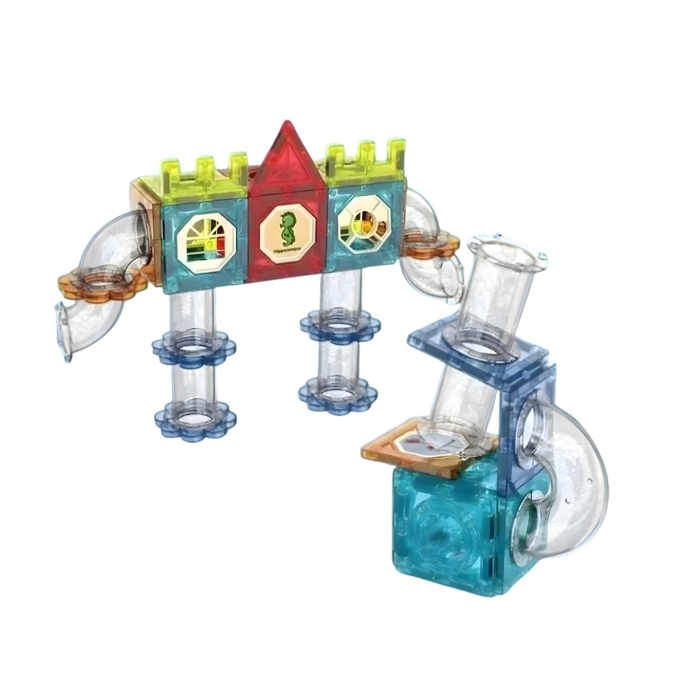 Juego De Bloques Magnéticos Construcción 74 Piezas STEM