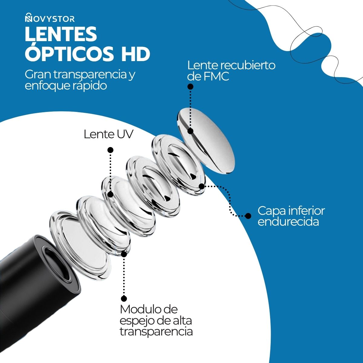 Microscopio Profesional 16000X con Accesorios y Muestras