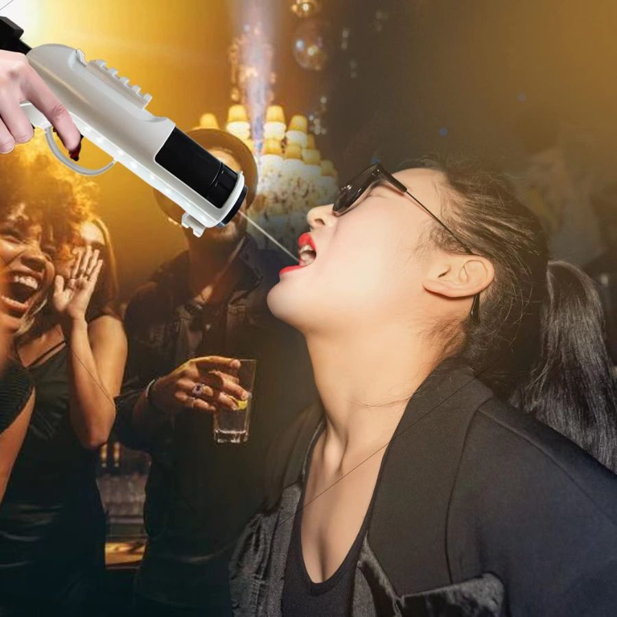 Pistola De Disparo De Alcohol Carga Tu Alcohol Favorito