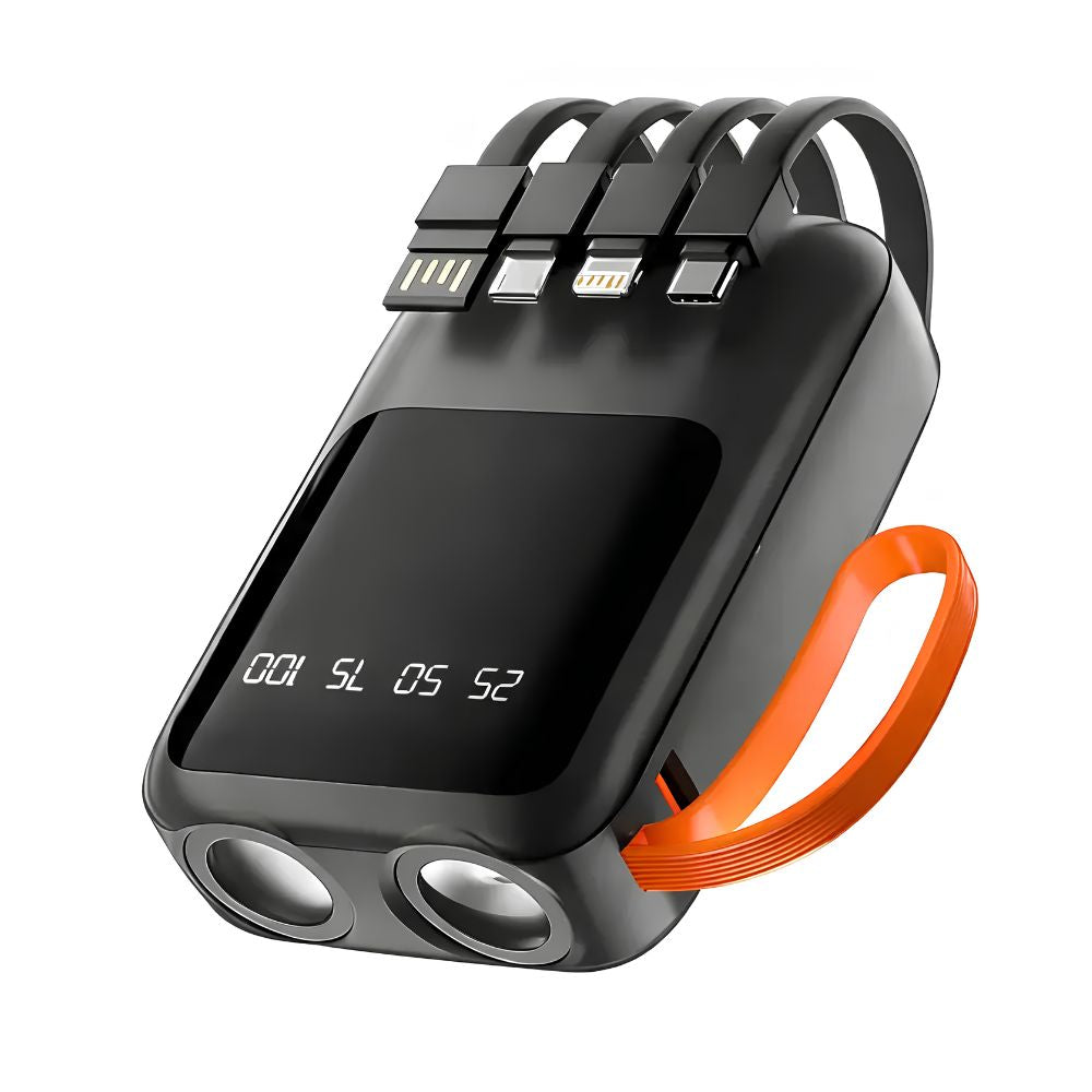 Power Bank R47 10000mAh Carga Rápida LED Pantalla