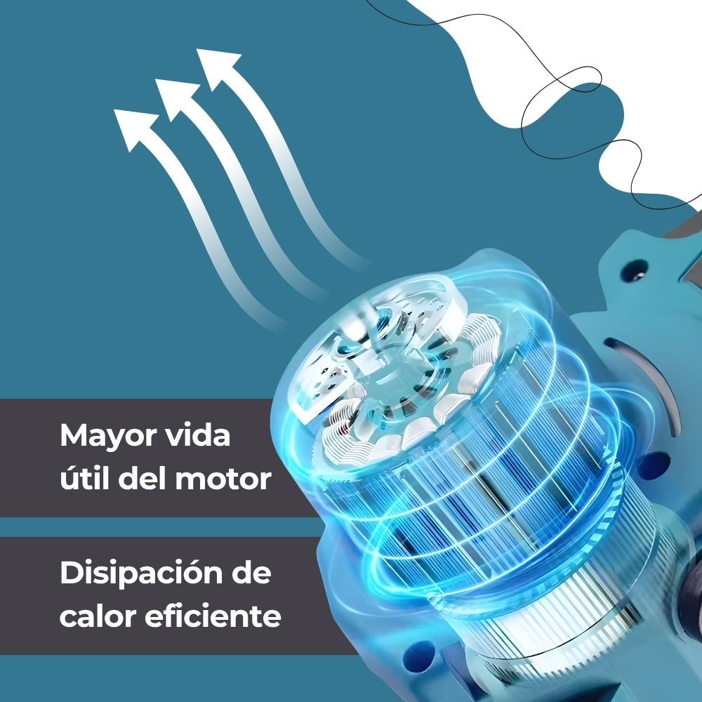 Motosierra ROK Inalámbrica 6″ 48V Portátil con Baterías