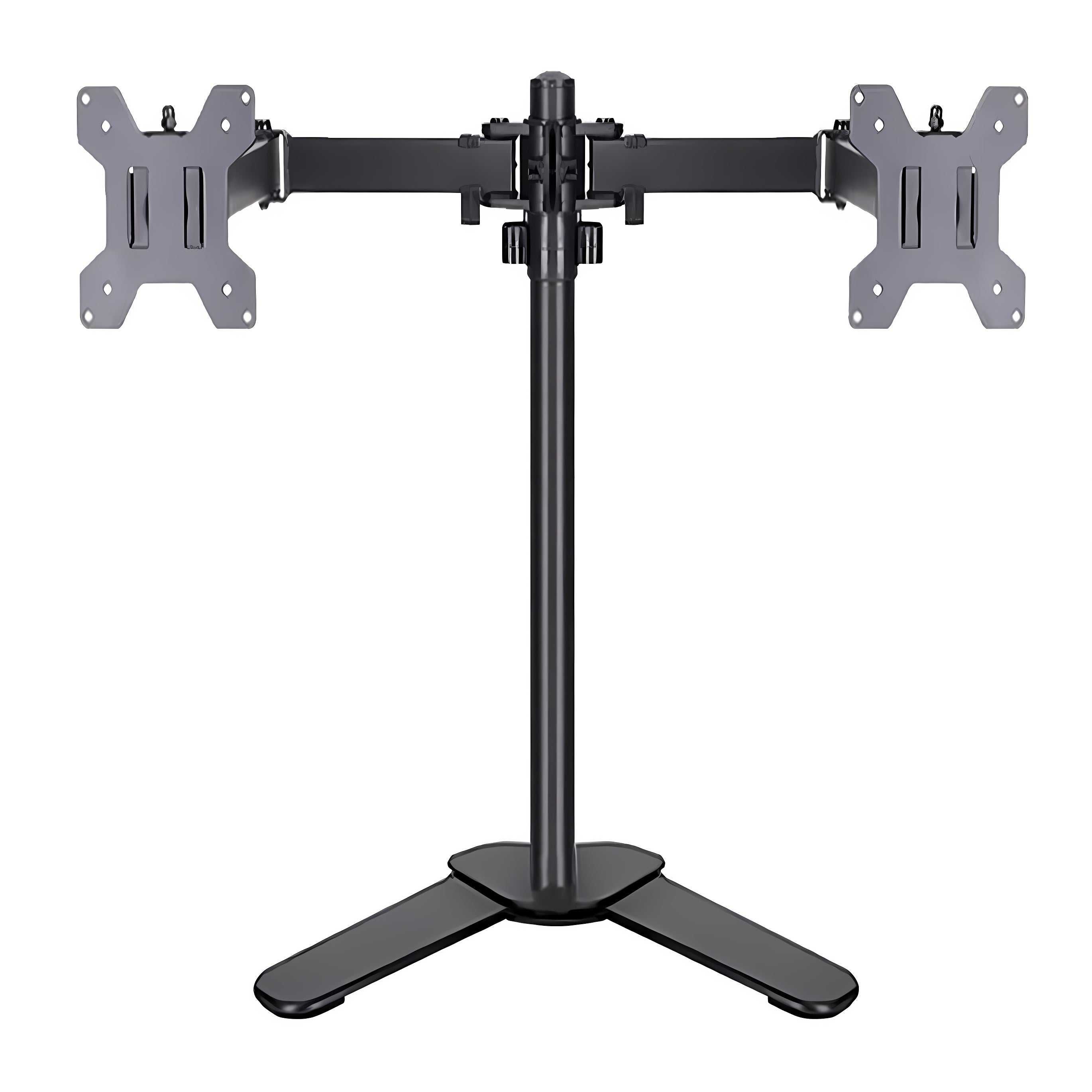 Soporte Base Para Monitor Doble 13 - 27 Soporte Doble 2 Brazos Escritorio Monitor