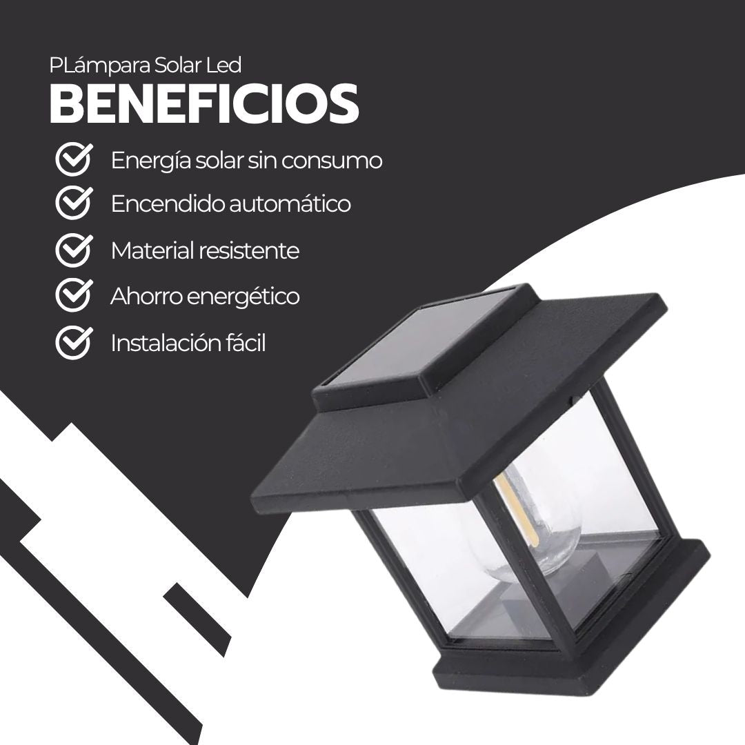 Lámpara Solar Led Estaca Estaca Jardín Parque