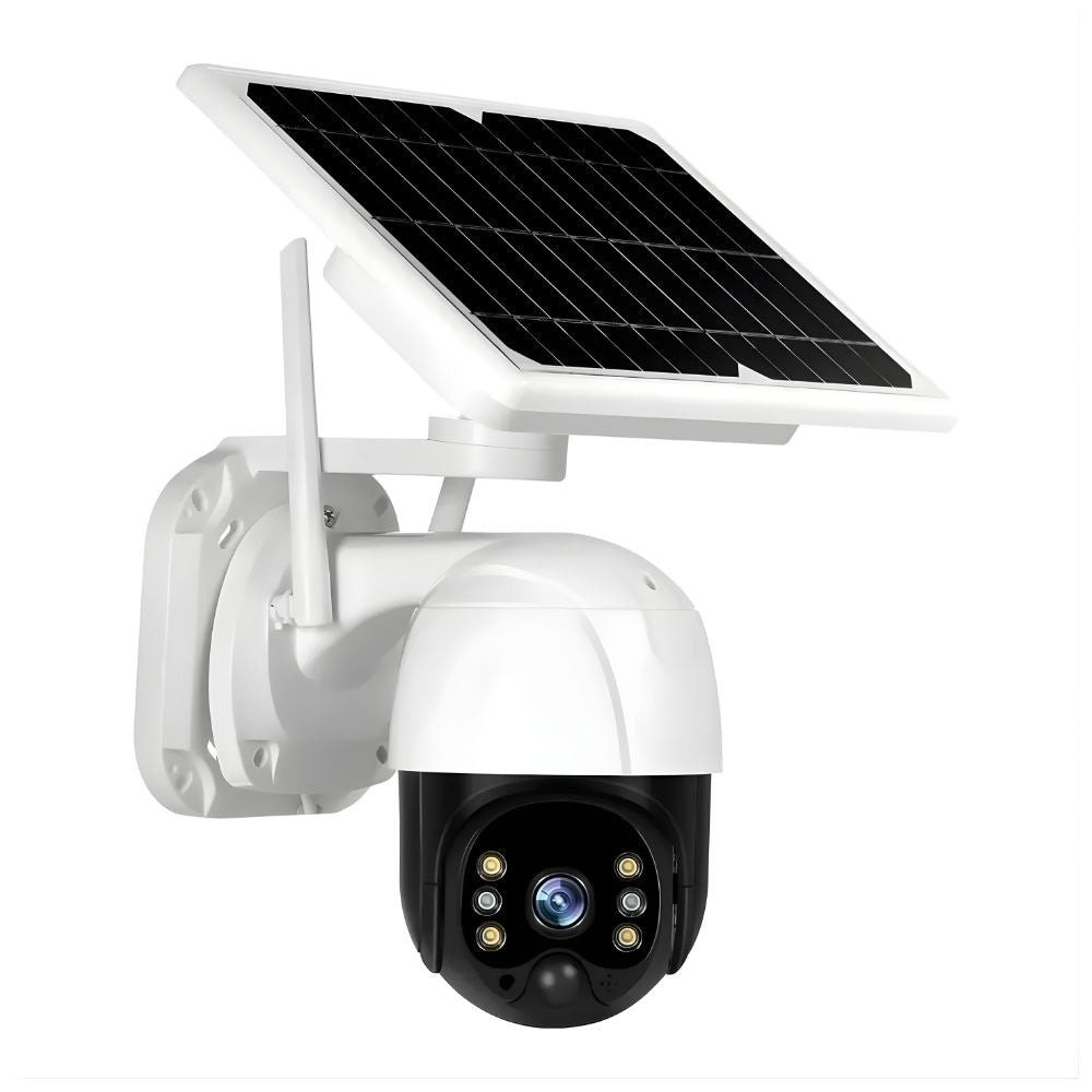 Cámara de Seguridad Solar IP66 5MP con Visión Nocturna