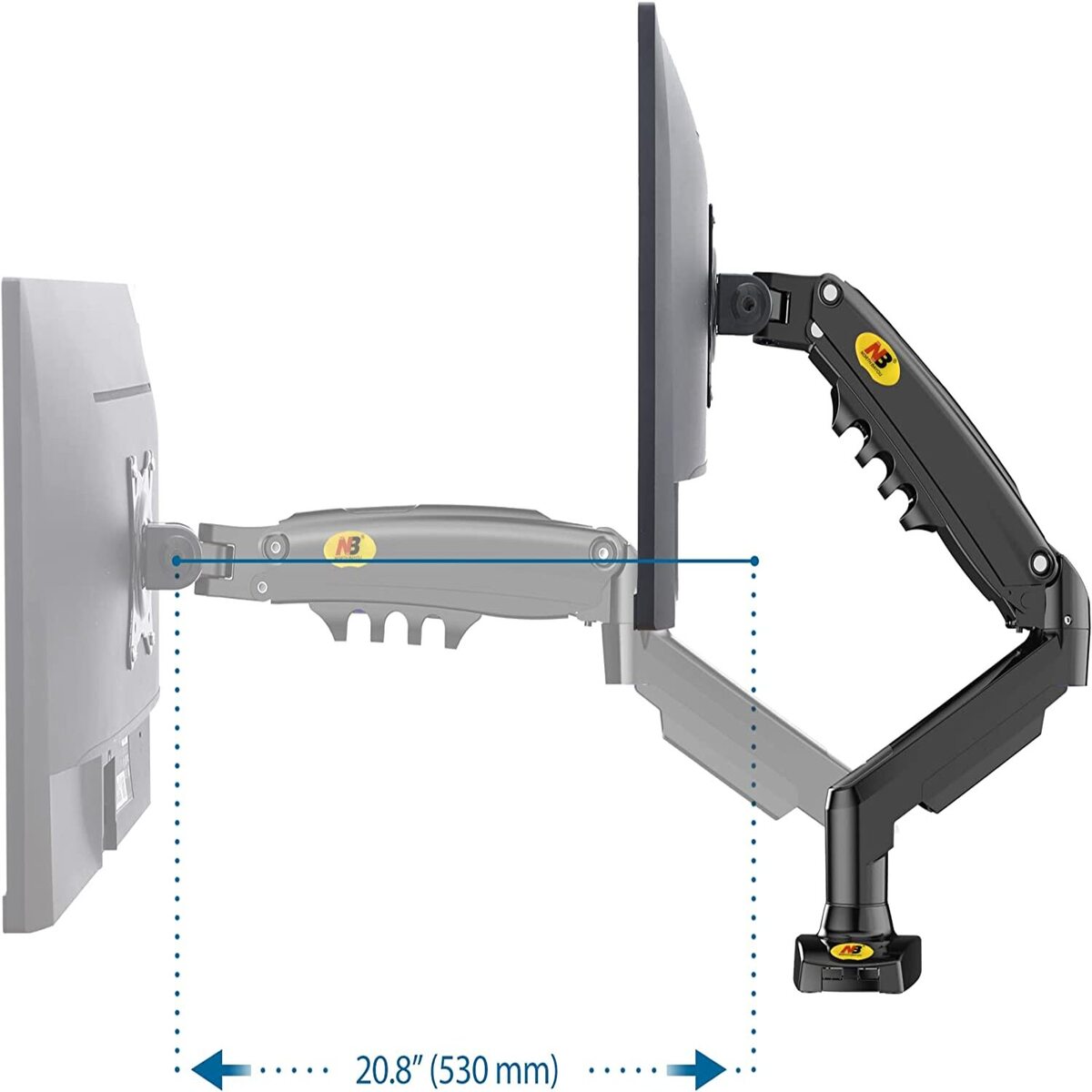 Base Escritorio Soporte Televisor Monitor 17 -30 2-9kg F80