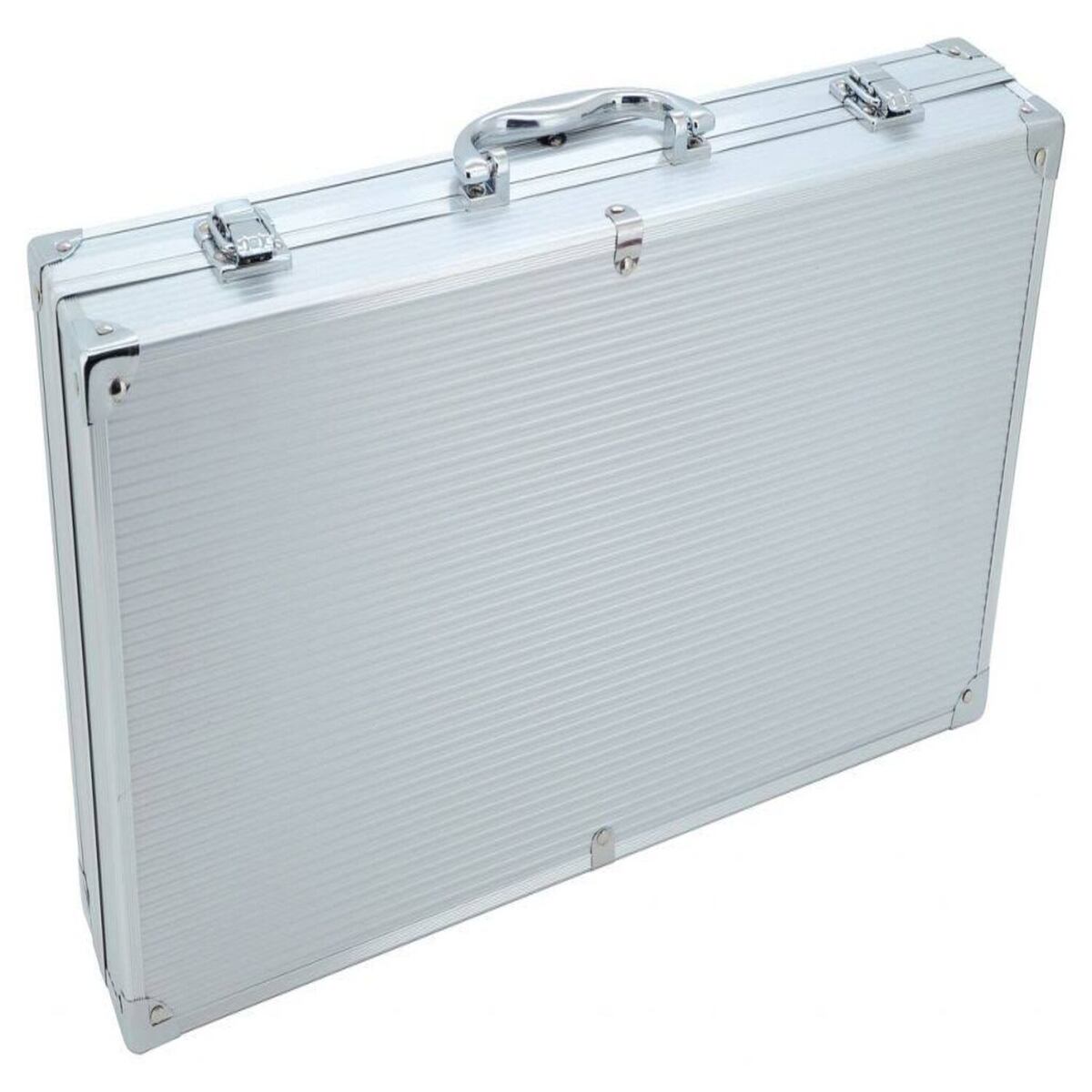 Set Parrillero Asado Barbacoa 18 Pcs En Maleta Kit Parrilla