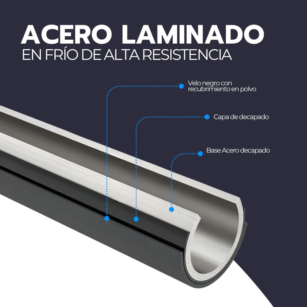 Soporte TV Full Motion 40–80" Acero Reforzado Giro 180°