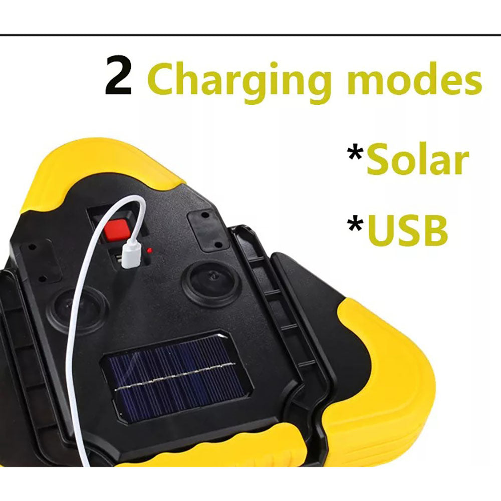 Triangulo Led Recargable de Emergencia Multifuncional