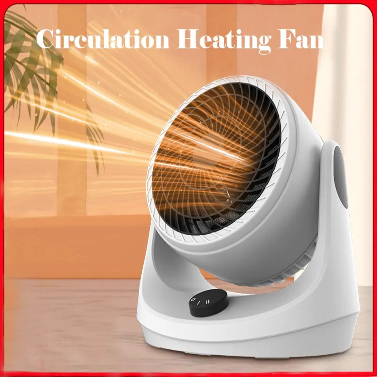 Termoventilador Calefactor Frío/caliente Giratorio Control
