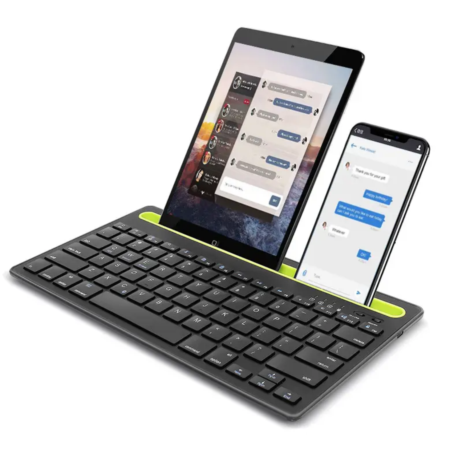 Teclado universal inalámbrico para ipad, PC, móvil y tablet