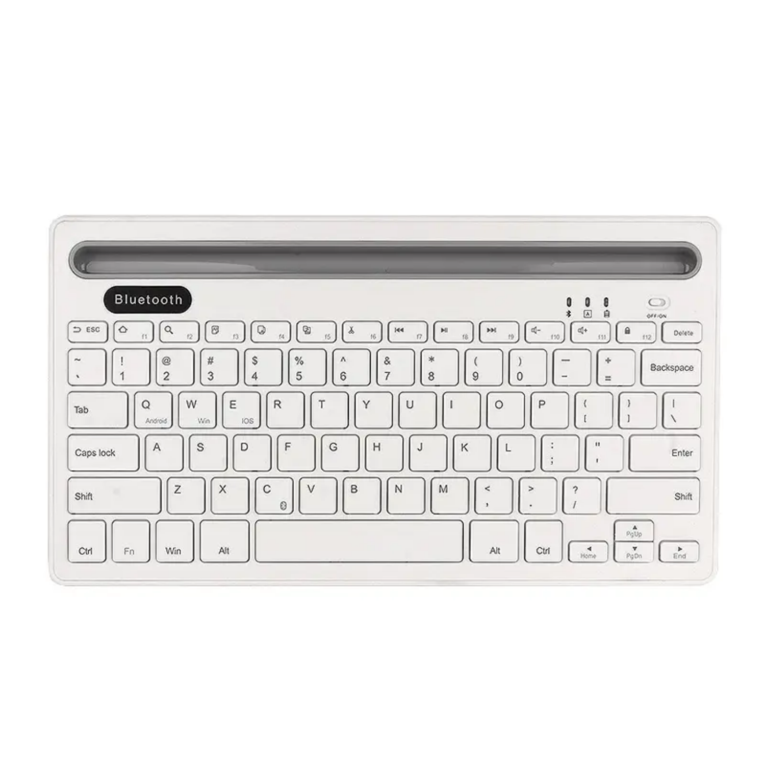 Teclado universal inalámbrico para ipad, PC, móvil y tablet